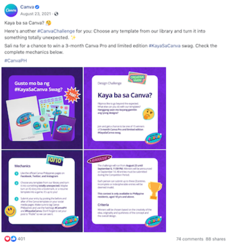 Canva Kaya Sa  Campaign